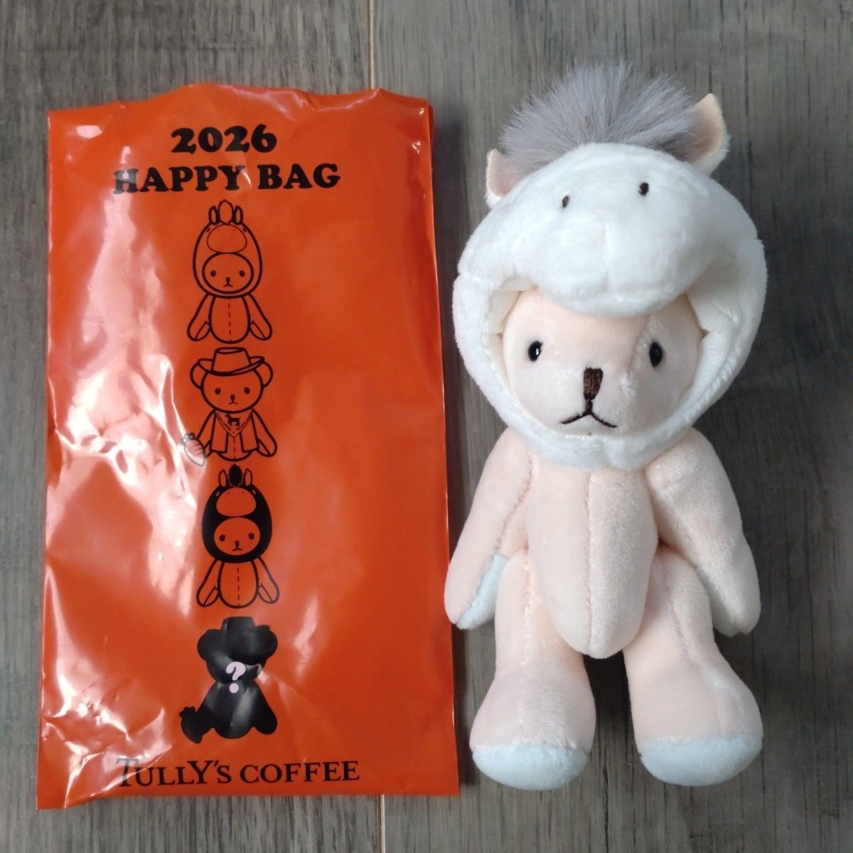 新品】タリーズコーヒー 2026 HAPPY BAG 福袋 干支ミニテディ｜Yahoo