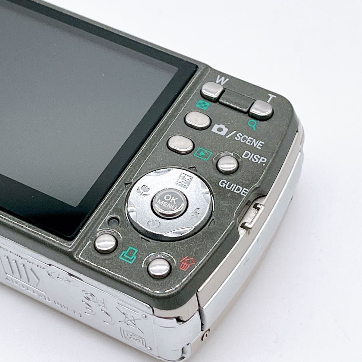 美品】OLYMPUS μ DIGITAL 600 シルバー デジカメ オールド コンパクト