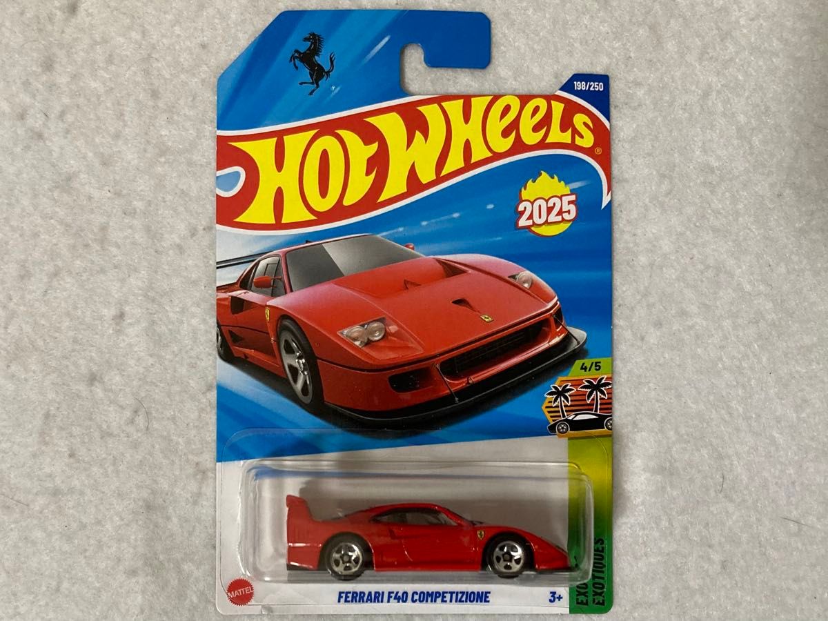 ホットウィール FERRARI F40 COMPETIZIONE HotWheels フェラーリ F40