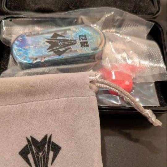 正規品」ZD Scepter 音叉EDCフィジェットトイ 双音叉入り チタン製