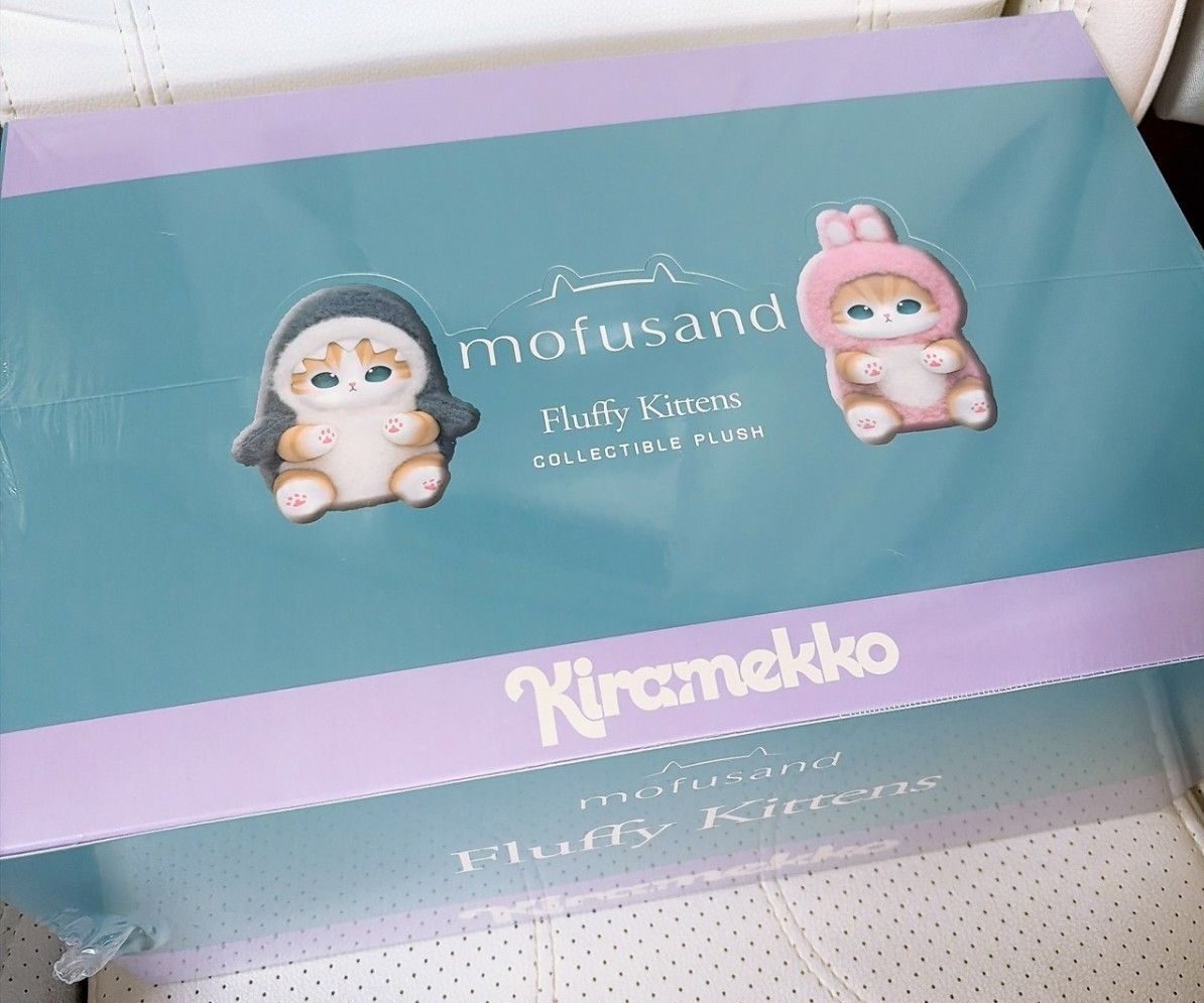 正規品】mofusand Kiramekko Fluffy Kittens(ワンボックス・6個入り