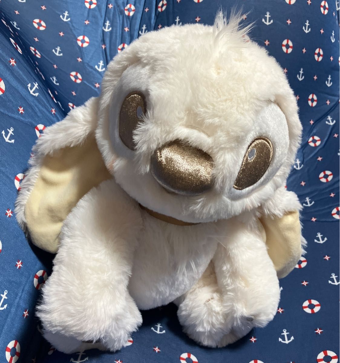 ディズニーストア スティッチ ぬいぐるみ ホワイト Winter White