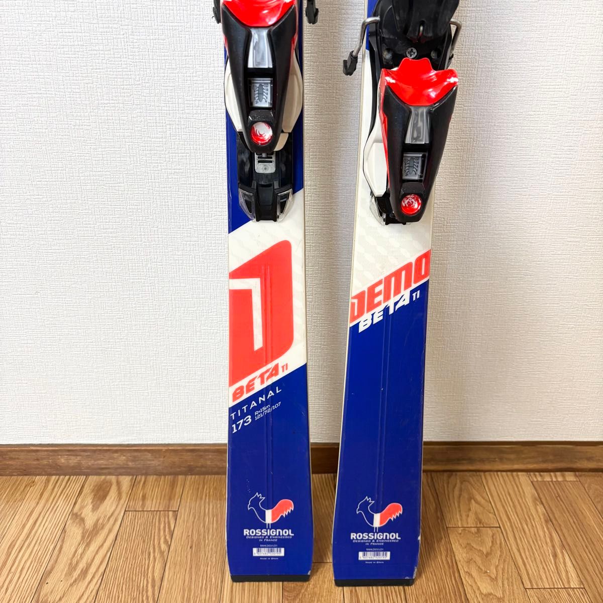 グリップウォーク対応 ロシニョール スキー板LOOKビンディング 173cm