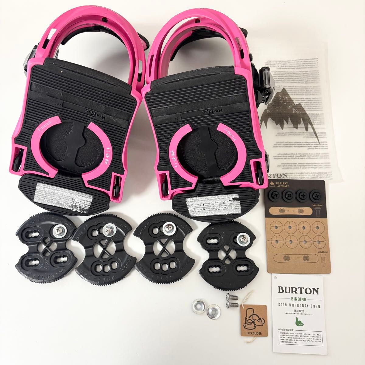 BURTON Mission バートン ビンディング ピンク｜Yahoo!フリマ（旧