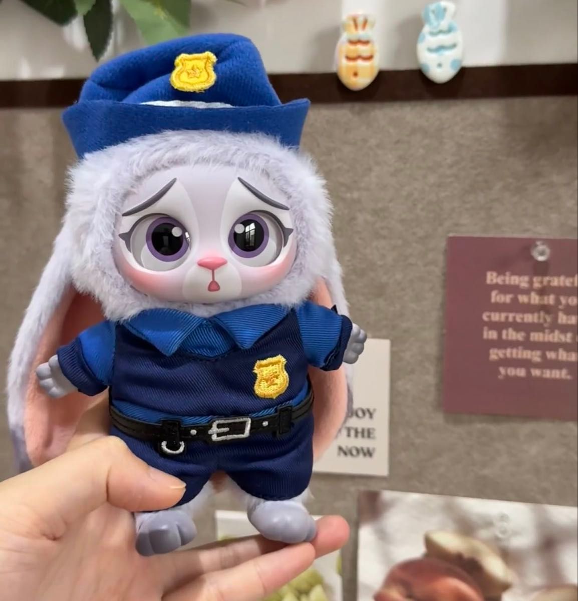 海外限定 ズートピア ぬいぐるみ ニック・ワイルド ジュディ 警察官