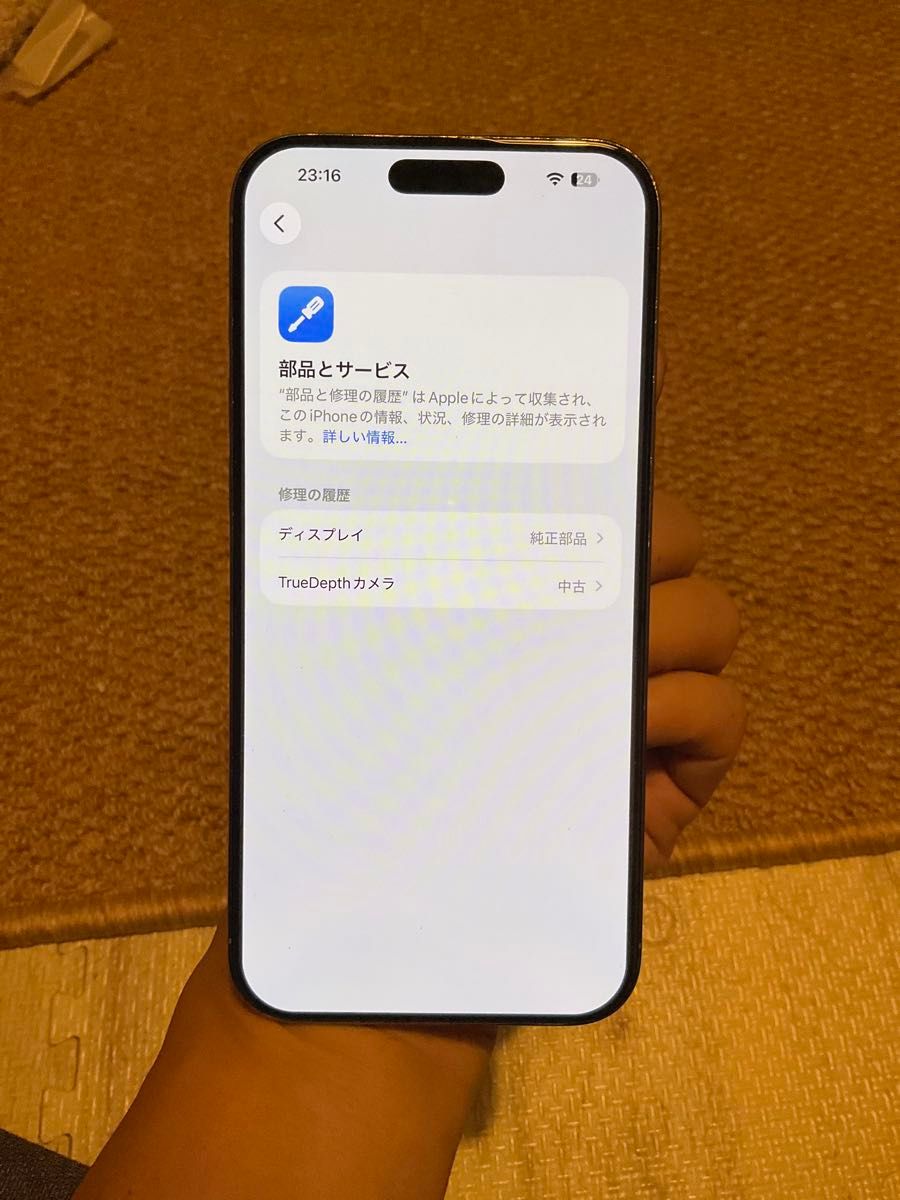 海外版Apple iPhone 16 Pro Max 1TB，美品，バッテリー100％ sim