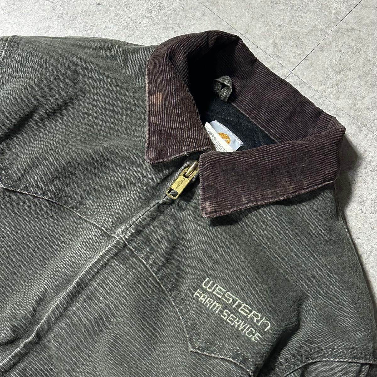 Carhartt サンタフェジャケット モスグリーン J14MOS M｜Yahoo!フリマ