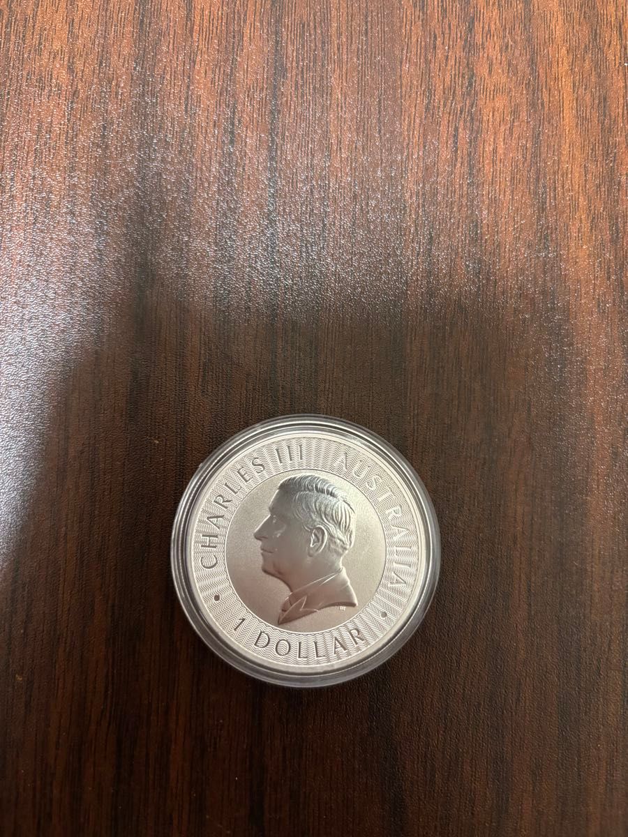 最終入荷 2026発行 カンガルー 1oz 1オンス 銀貨 純銀 硬質カプセル付