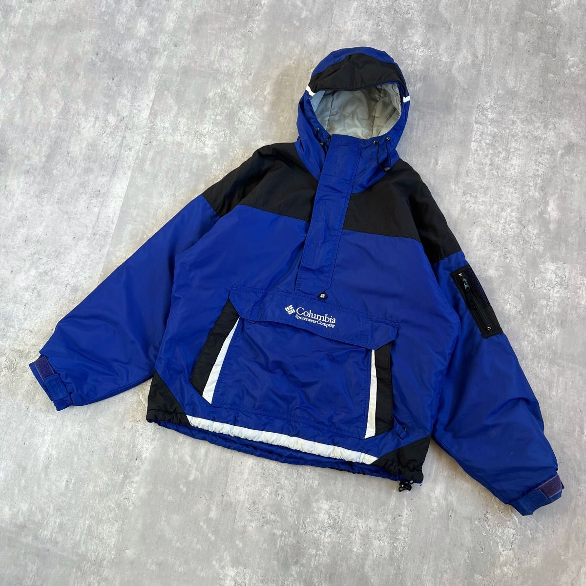 90's Columbia / コロンビア 中綿入り ハーフジップ アノラック