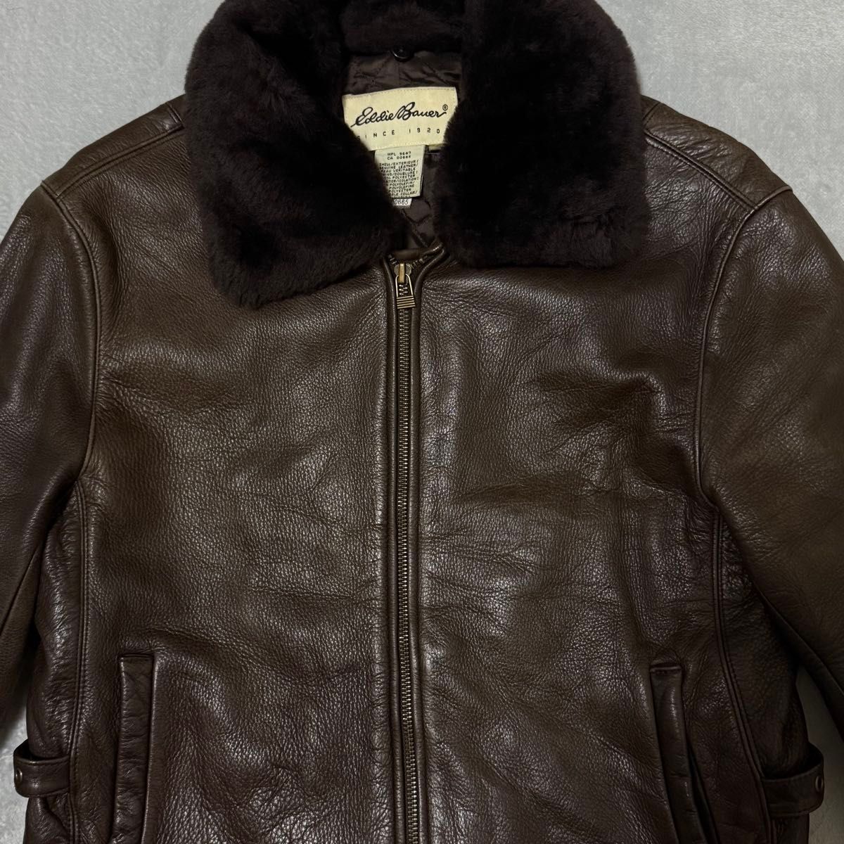 eddie bauer】エディーバウアー vintage 90s G-1 G1 レザージャケット