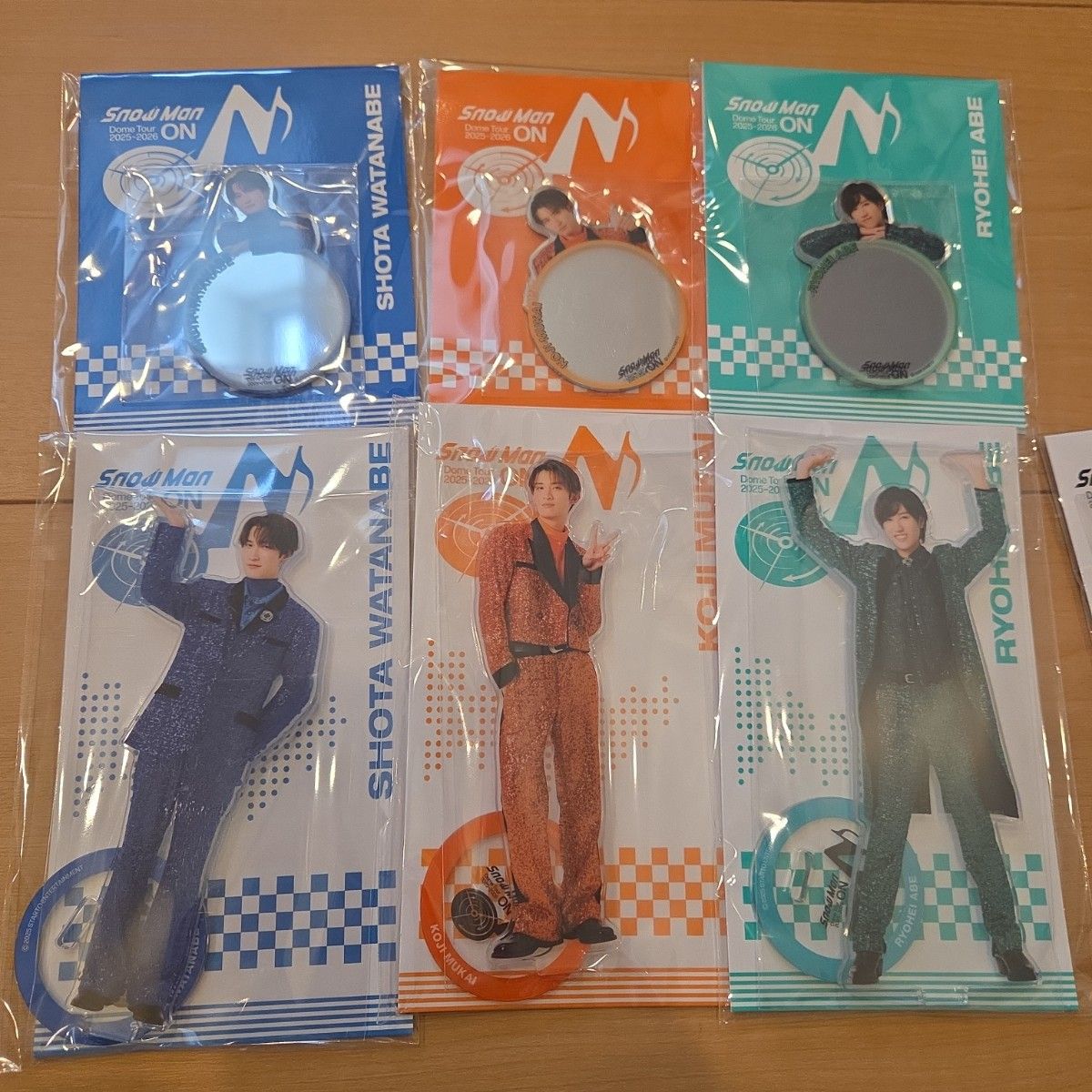 新品未開封】9人全員コンプセット Snow Man on アクスタ アクリル