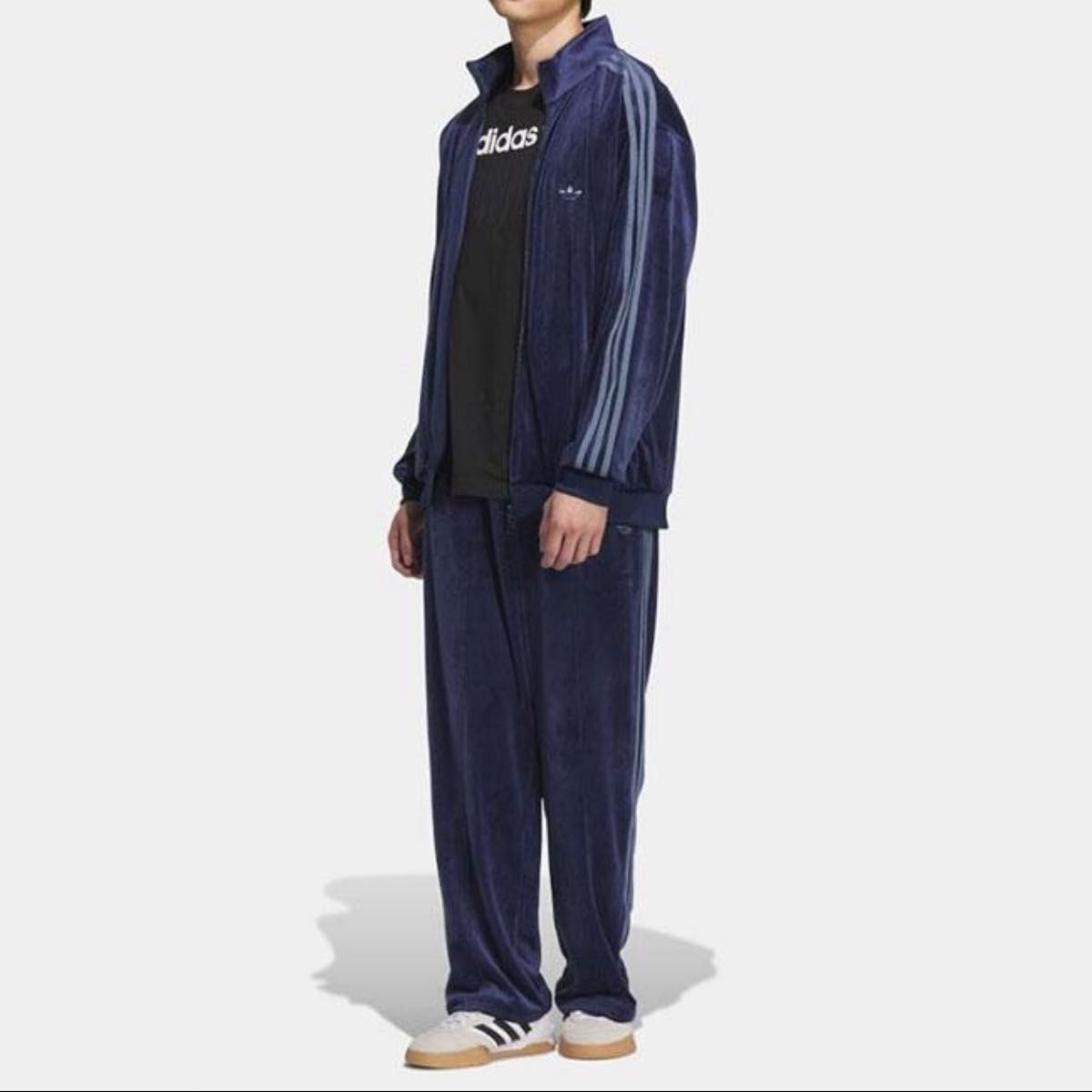 BE FIRST 着用 アディダス ベロア ジャージ トラック ジャケット