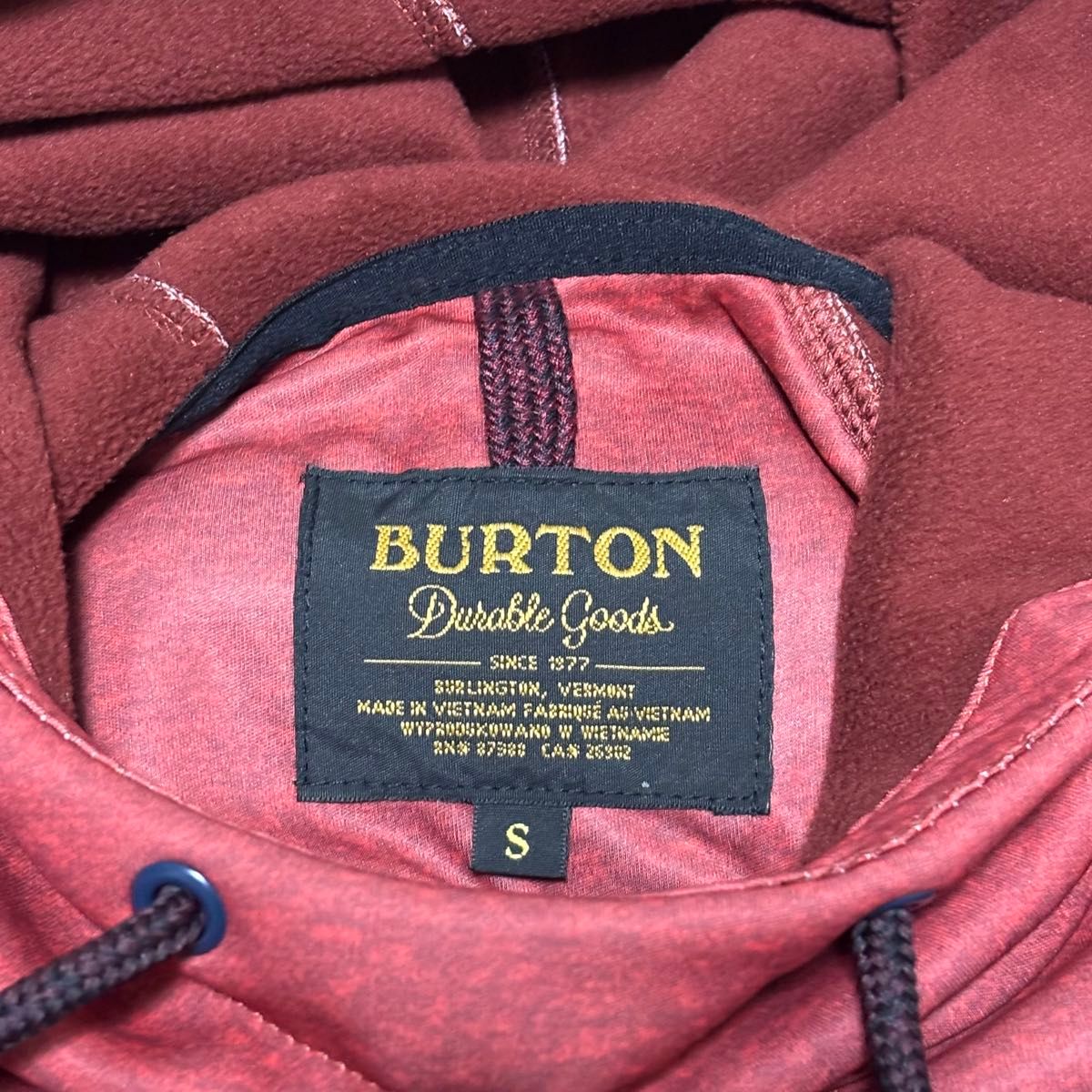 BURTON 撥水パーカー｜Yahoo!フリマ（旧PayPayフリマ）