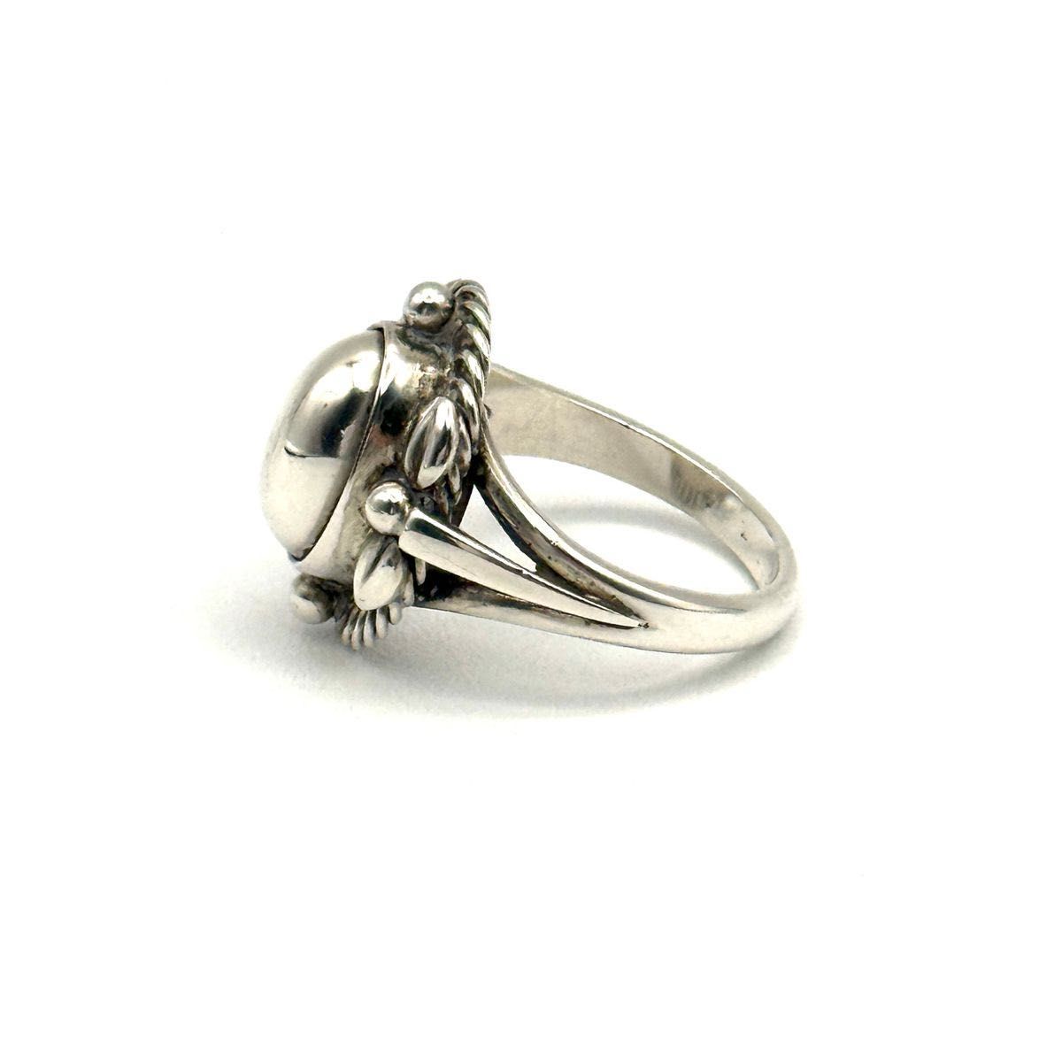 GEORG JENSEN 1A シルバーリング トケイソウ 925S 13 5号｜Yahoo