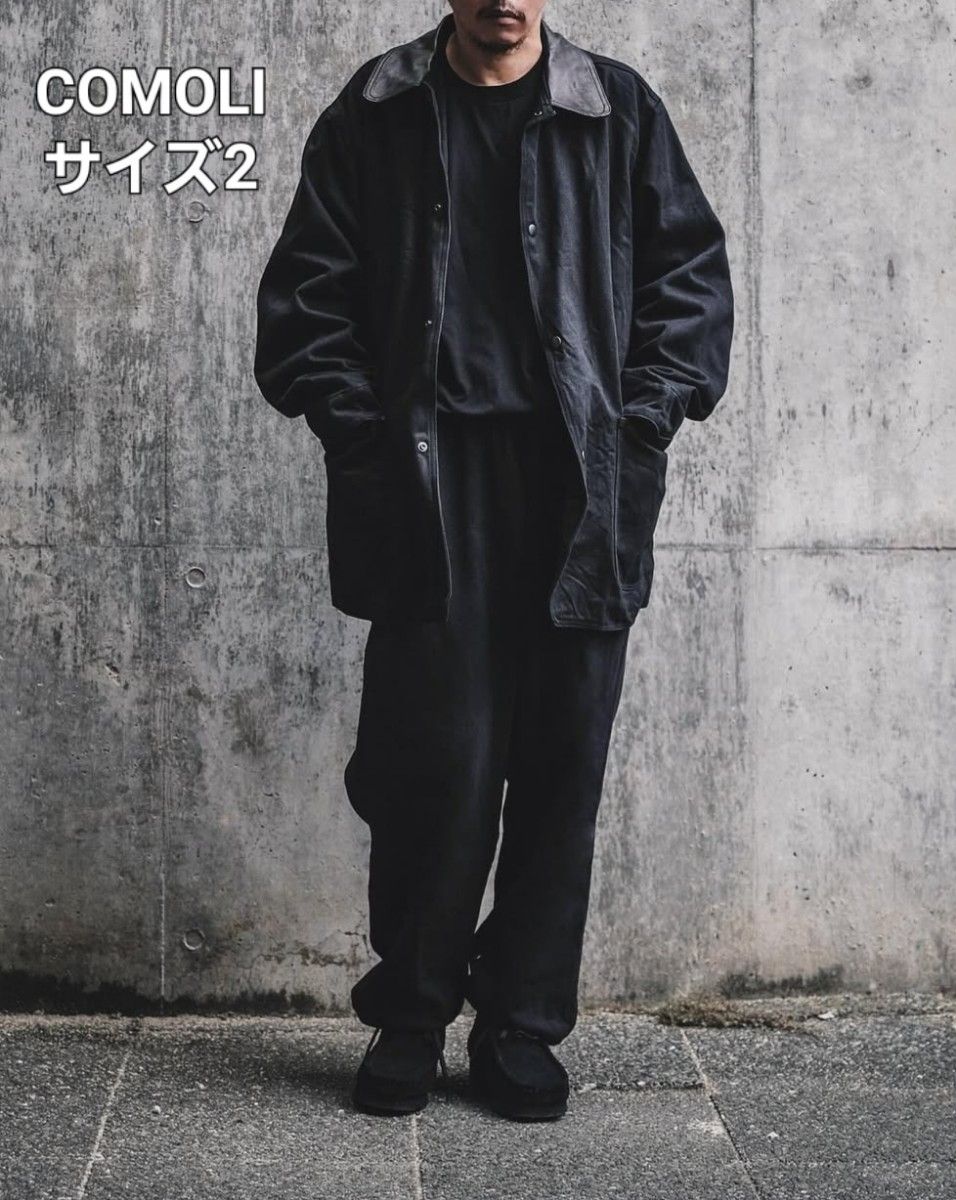 COMOLI コモリ デニムレザーワークジャケット 2｜Yahoo!フリマ（旧