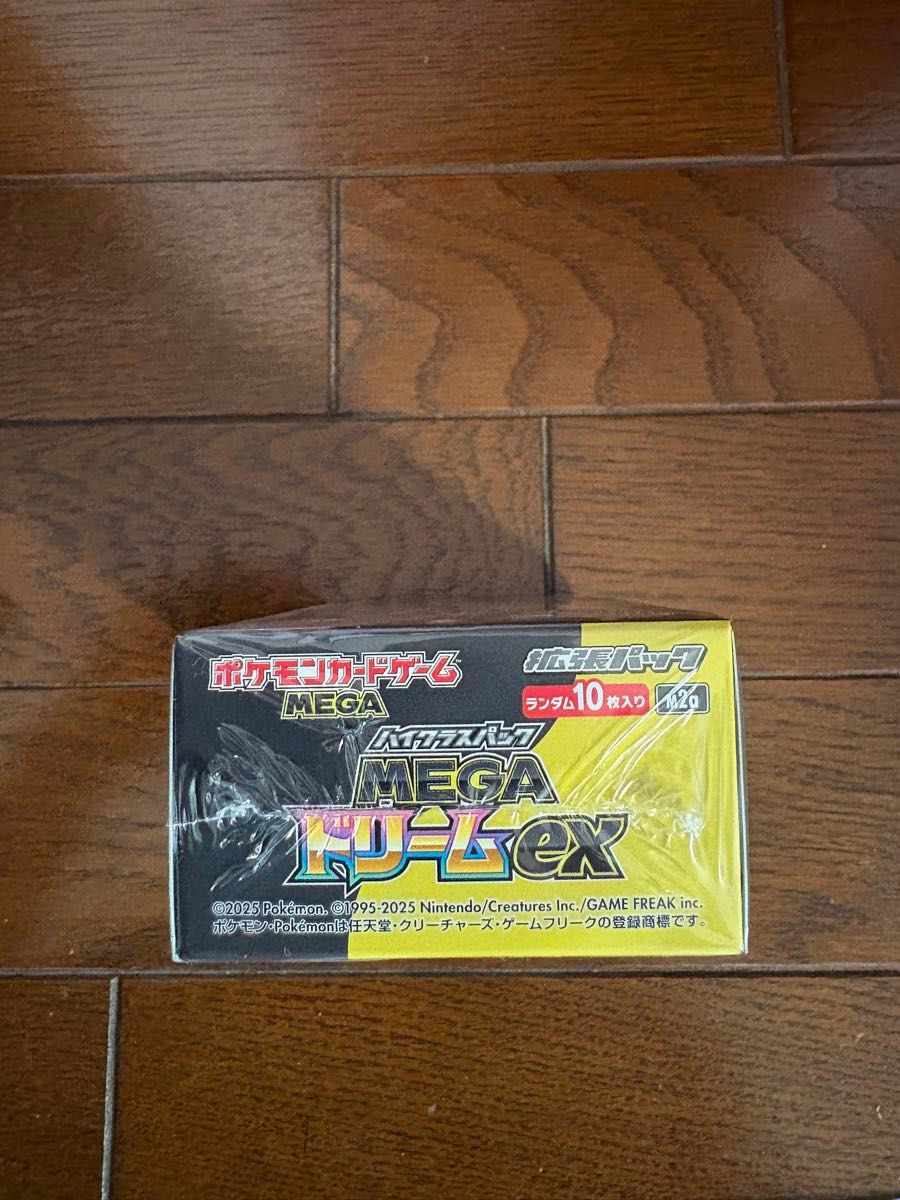 ポケモンカード MEGA メガドリームex シュリンク付き未開封 1箱 BOX