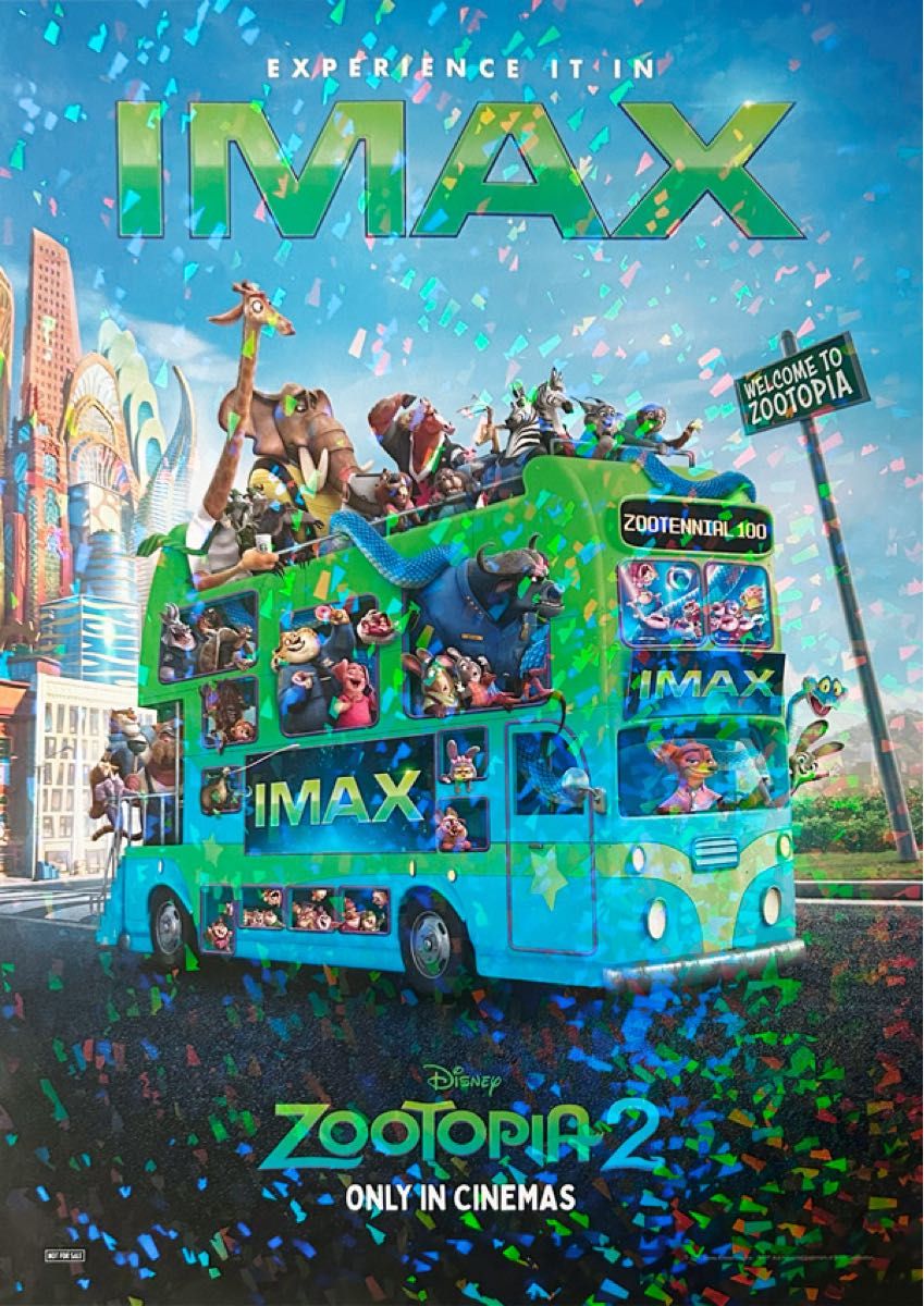 ズートピア2 IMAX限定 A3 ポスター 入場特典｜Yahoo!フリマ（旧PayPay