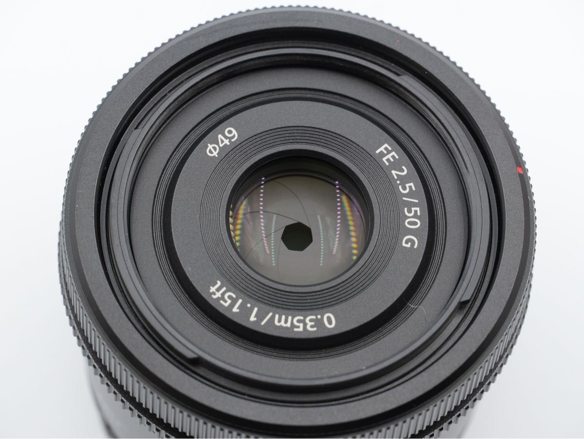 1時間使用のほぼ新品・メーカ保証有】SONY ソニー FE 50mm F2 5G