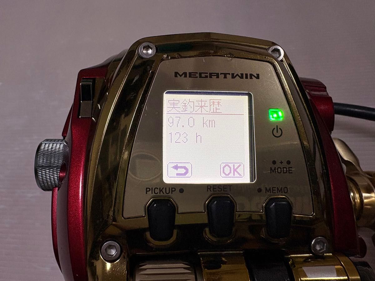 ダイワ 21 シーボーグ600MJ 右ハンドル DAIWA SEABORG 実釣来歴 97 0km