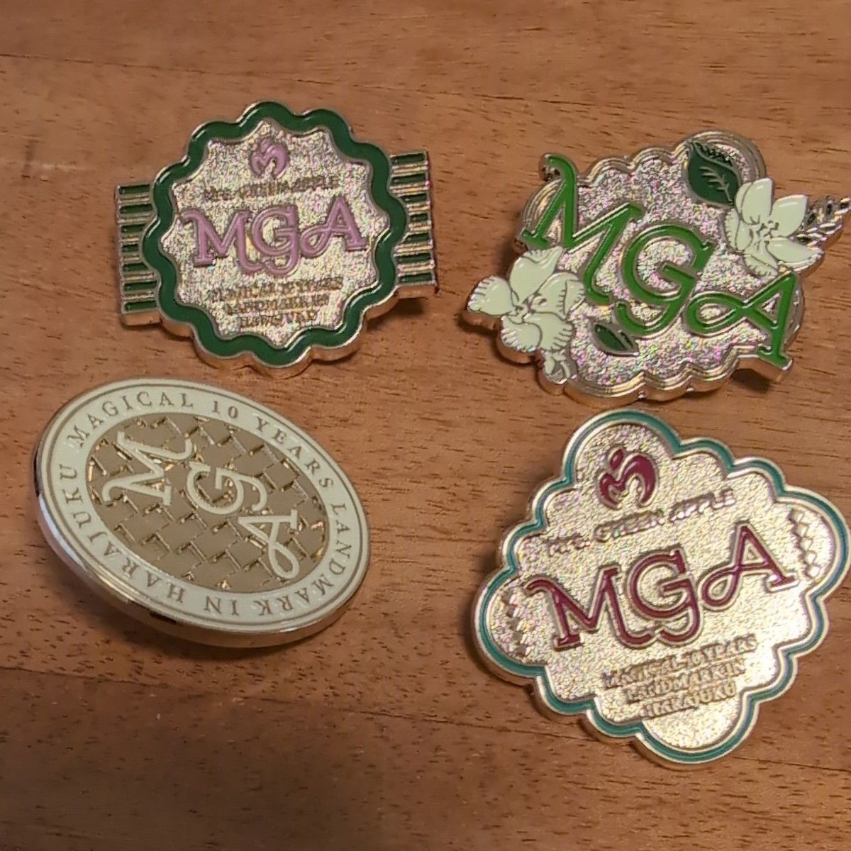 Mrs GREEN APPLE ピンバッジセット MGA ランドマーク 4個セット｜Yahoo