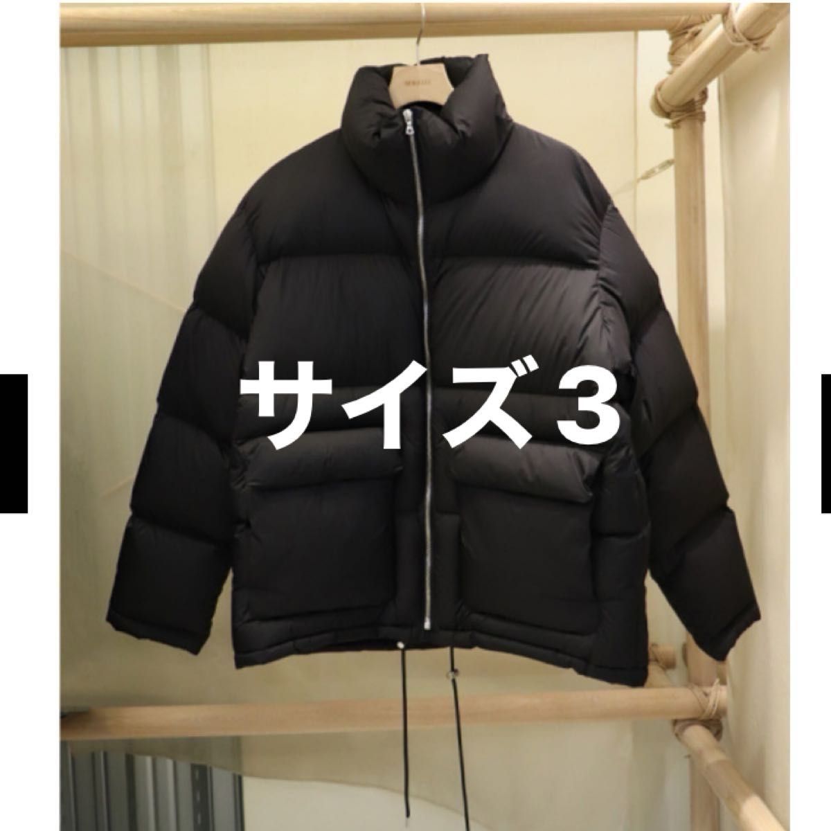 25AW AURALEE (オーラリー) ダウンジャケット サイズ3 ブラック｜Yahoo