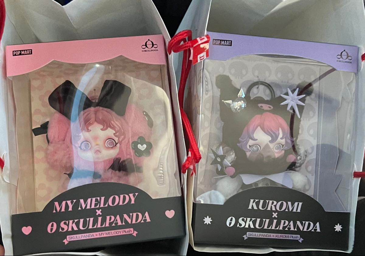 SKULLPANDA マイメロ クロミ スカルパンダ メロクロ ぬいぐるみ