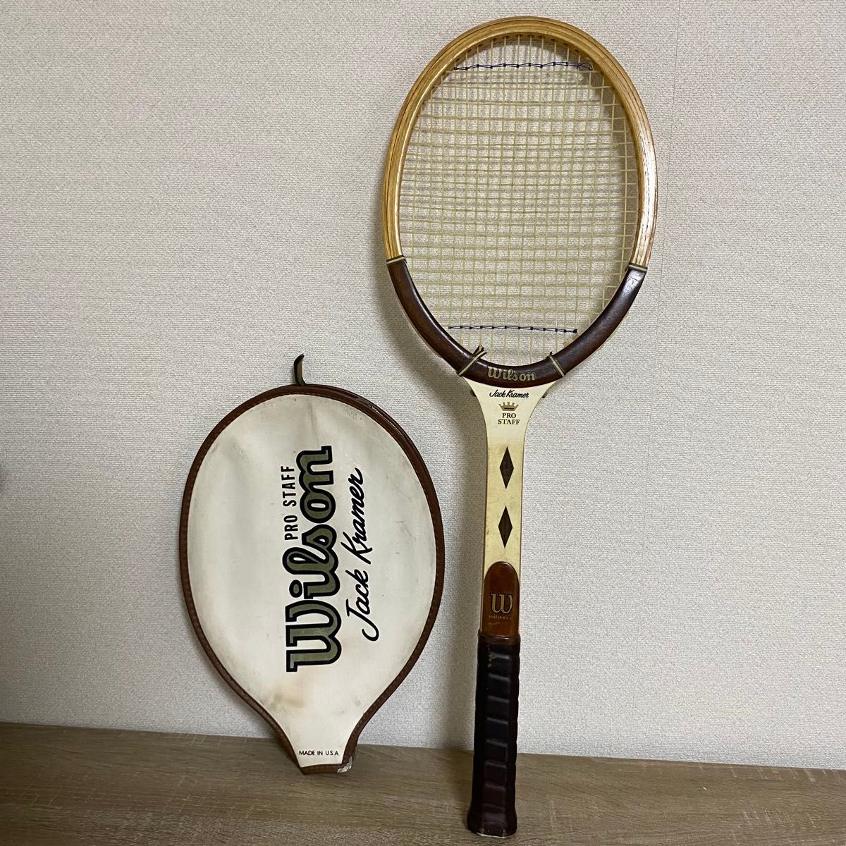 Wilson PRO STAFF Jack Kramer 木製テニスラケット ケース付き｜Yahoo