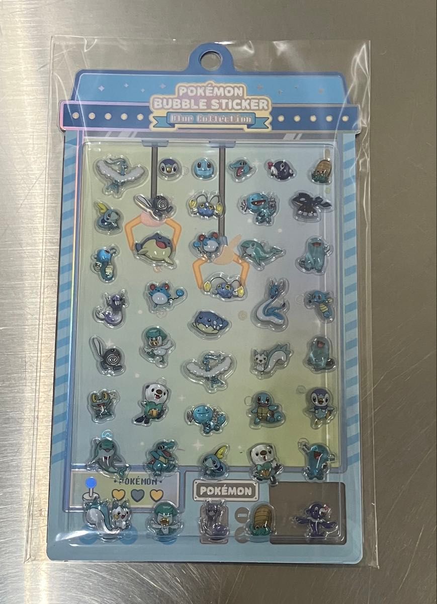 韓国限定 ポケモン ポップアップ バブルステッカー 8種コンプリート