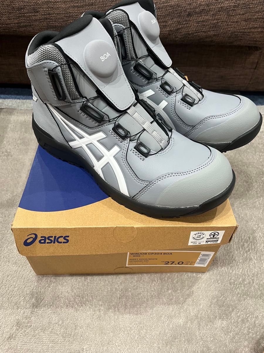 アシックスWINJOB CP304 BOAシートロック/ホワイト27 0cm｜Yahoo