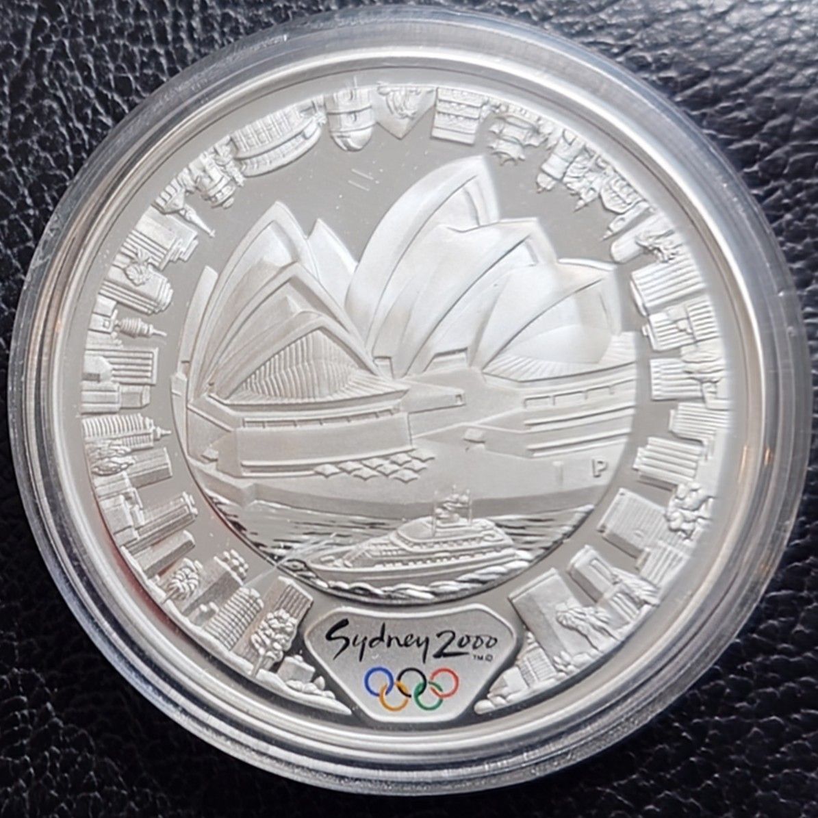 2000年 オーストラリア銀貨 5ドル 1オンス シドニーオリンピック記念