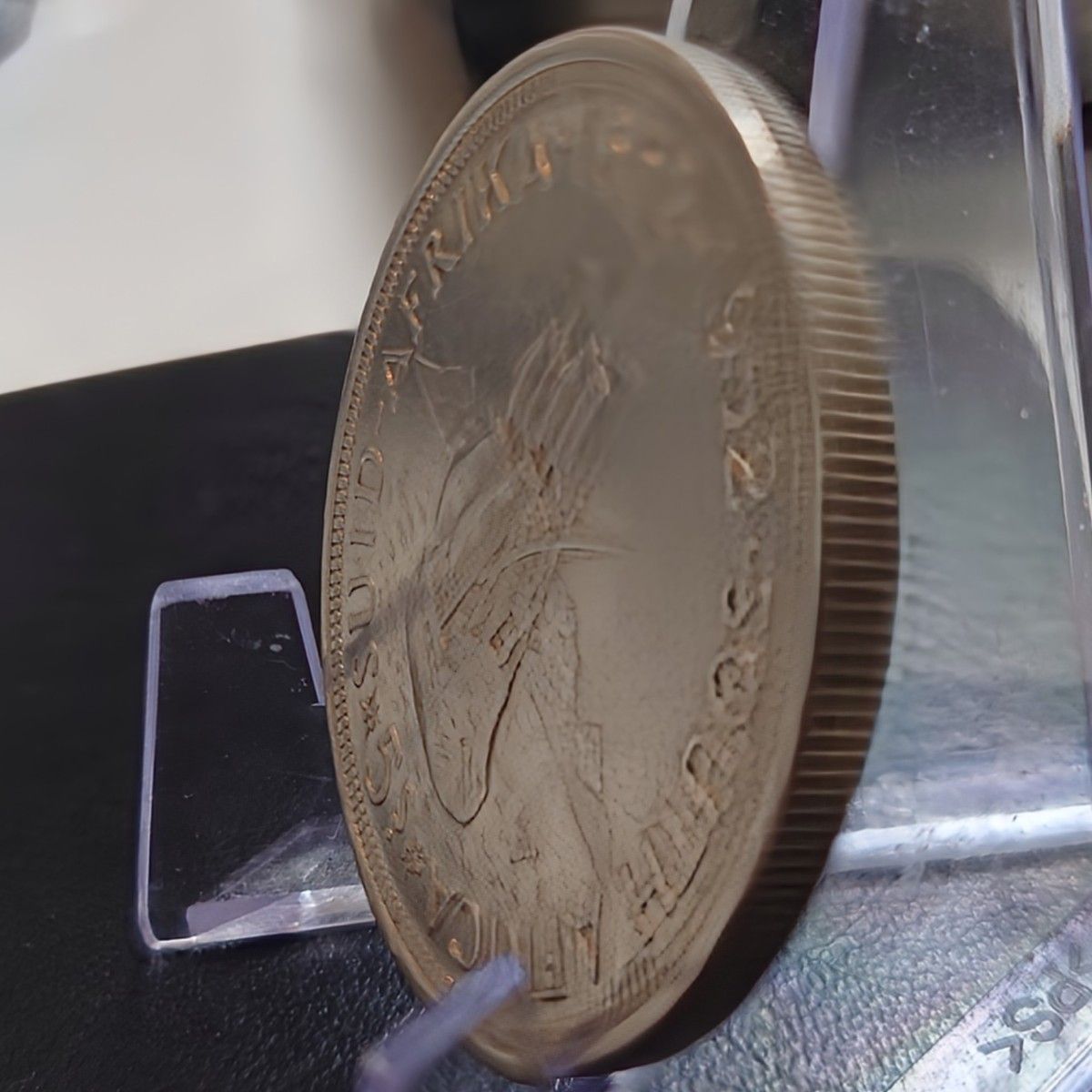 1952年 イギリス領南アフリカ銀貨 5シリング ケープタウン発見300周年