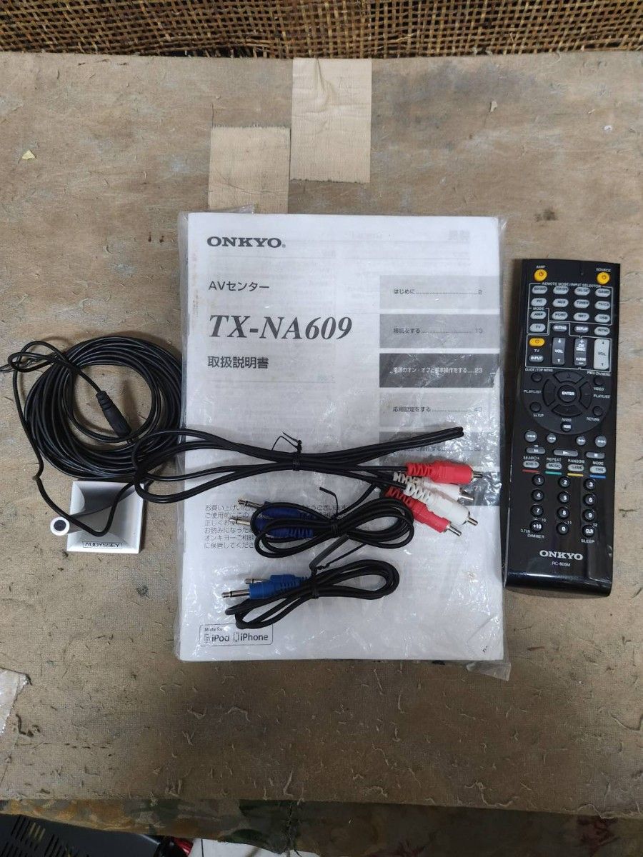 新品同様 フルサポートAVアンプ 付属品完備 ONKYO TX-NA609｜Yahoo