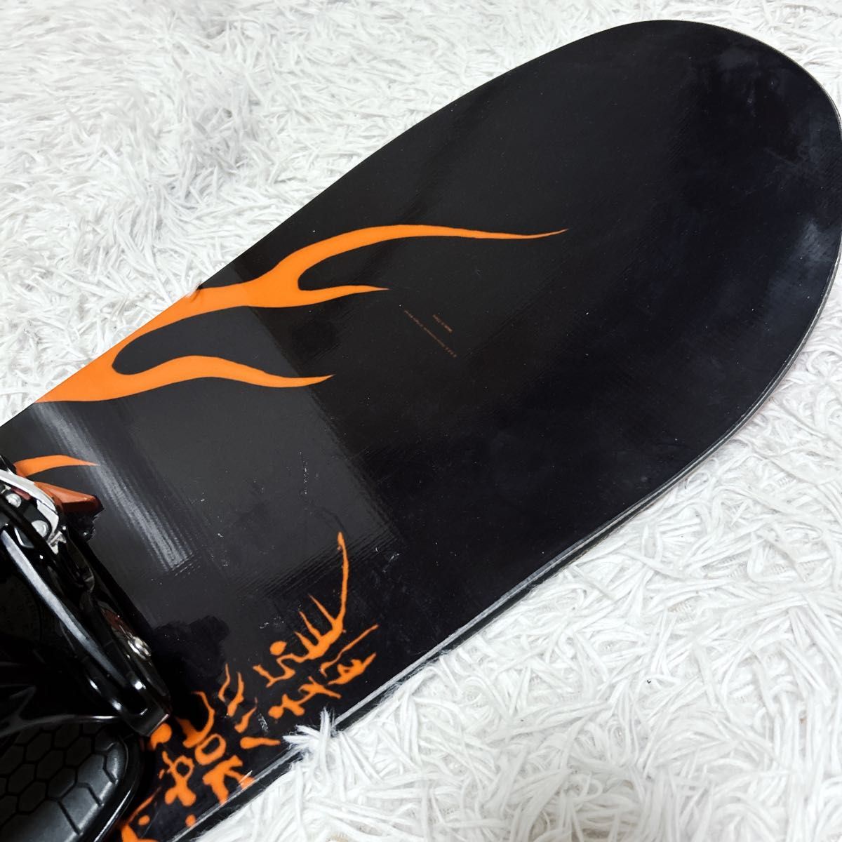 美品】ZUMA 飛燕龍 151cm FLOW ビンディングセット スノーボード 板