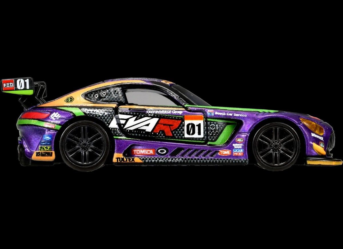 トミカプレミアムRacingエヴァ RT 初号機 AMG GT3 EVO トヨタ