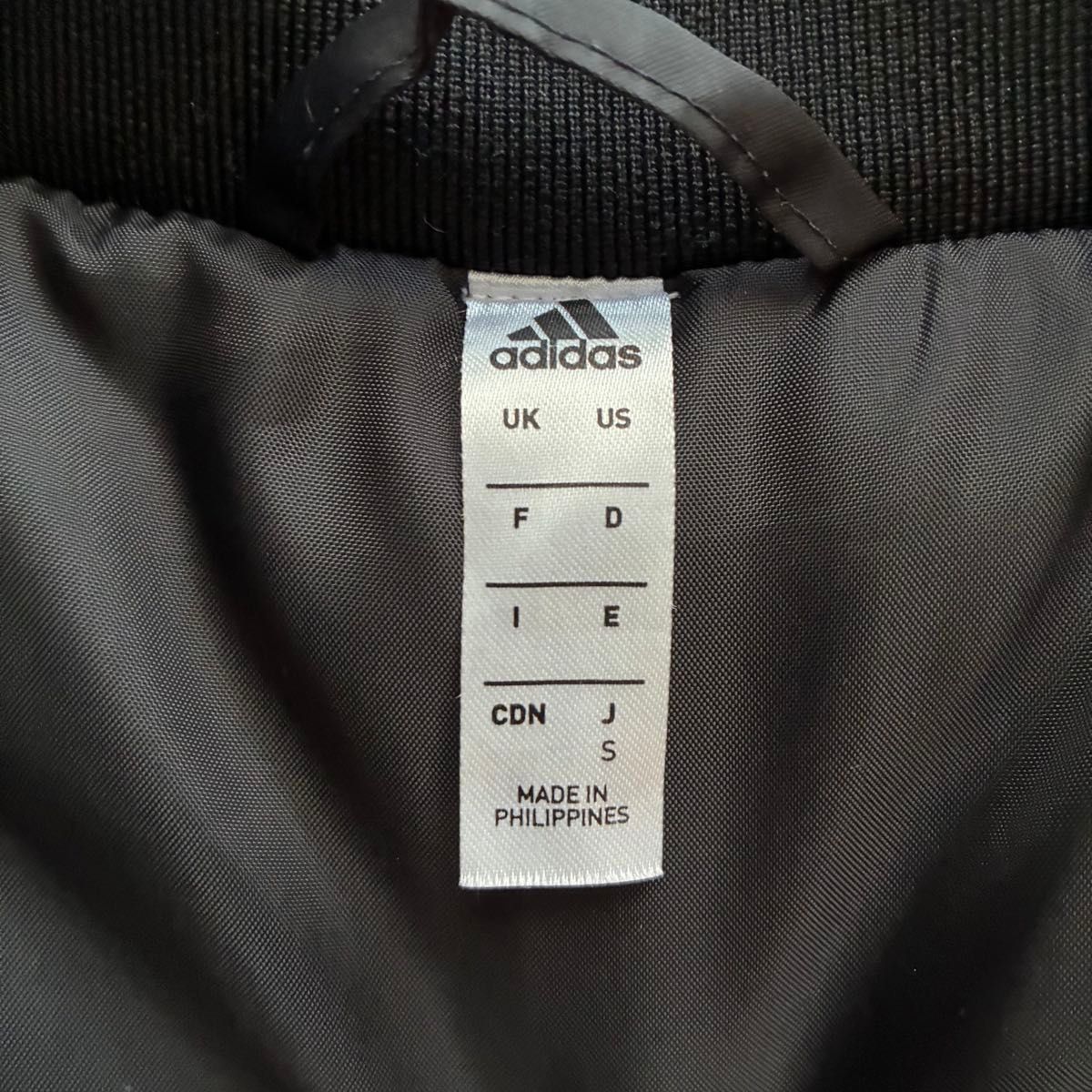 美品 adidas×ALL BLACKS 中綿入りスカジャン Sサイズ 黒 アディダス