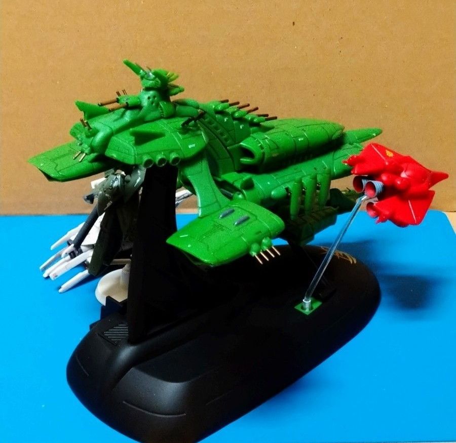オマケ付】 機動戦士ガンダム 0083 ムサイ級 ペール・ギュント 軽