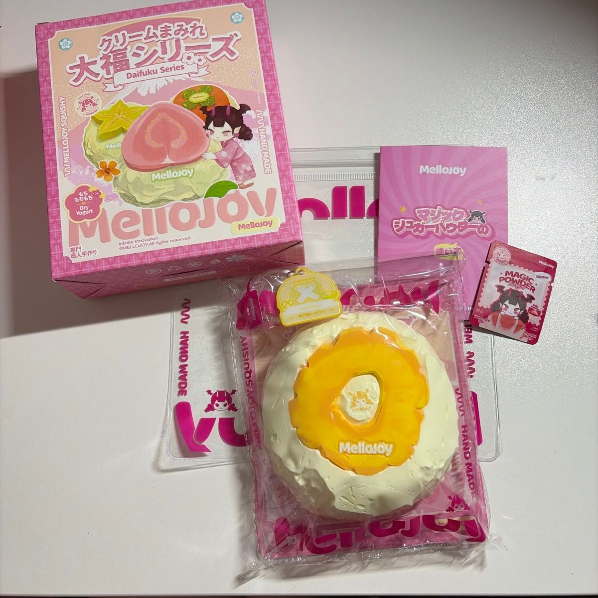 メロジョイ 大福 パイナップル スクイーズ 「付属品付き」｜Yahoo