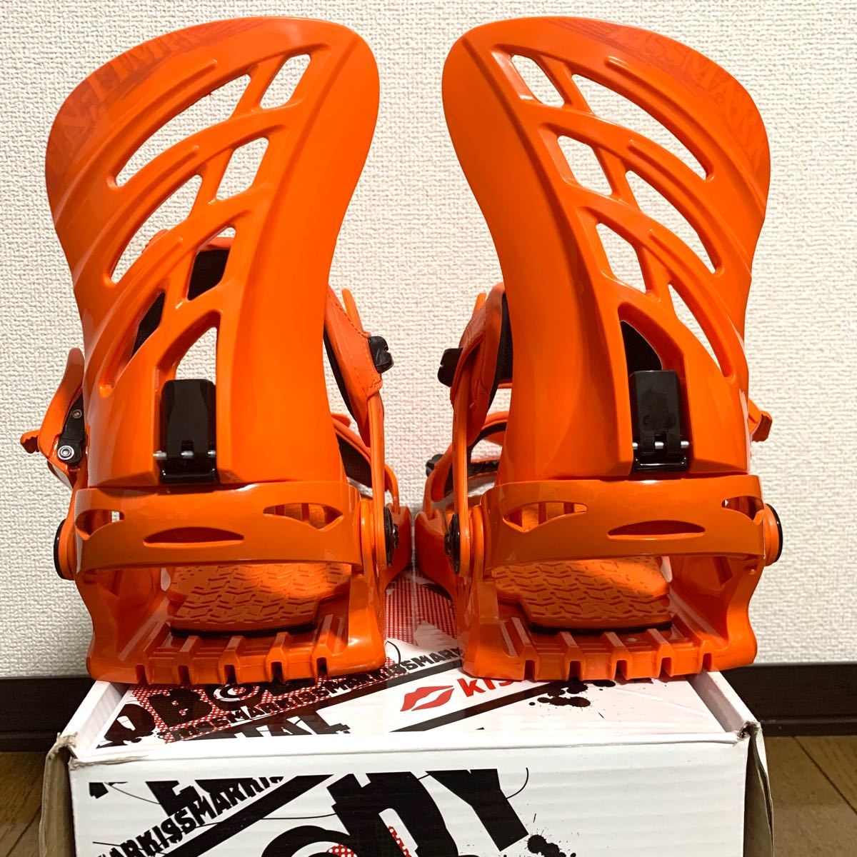 新品 キスマーク ビンディング kissmark バインディング ORANGE｜Yahoo