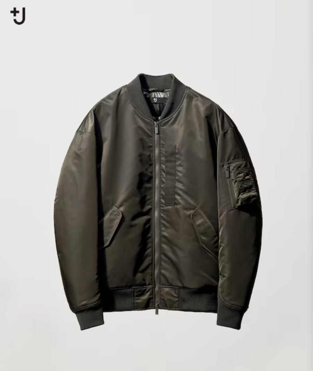 新品 2026年モデル UNIQLO +J ハイブリッドダウン MA－1 オーバー