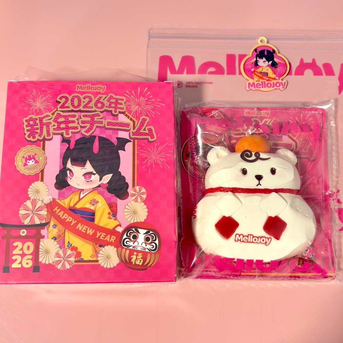 mellojoy メロジョイ 新年チーム 鏡餅熊 スクイーズ｜Yahoo!フリマ（旧