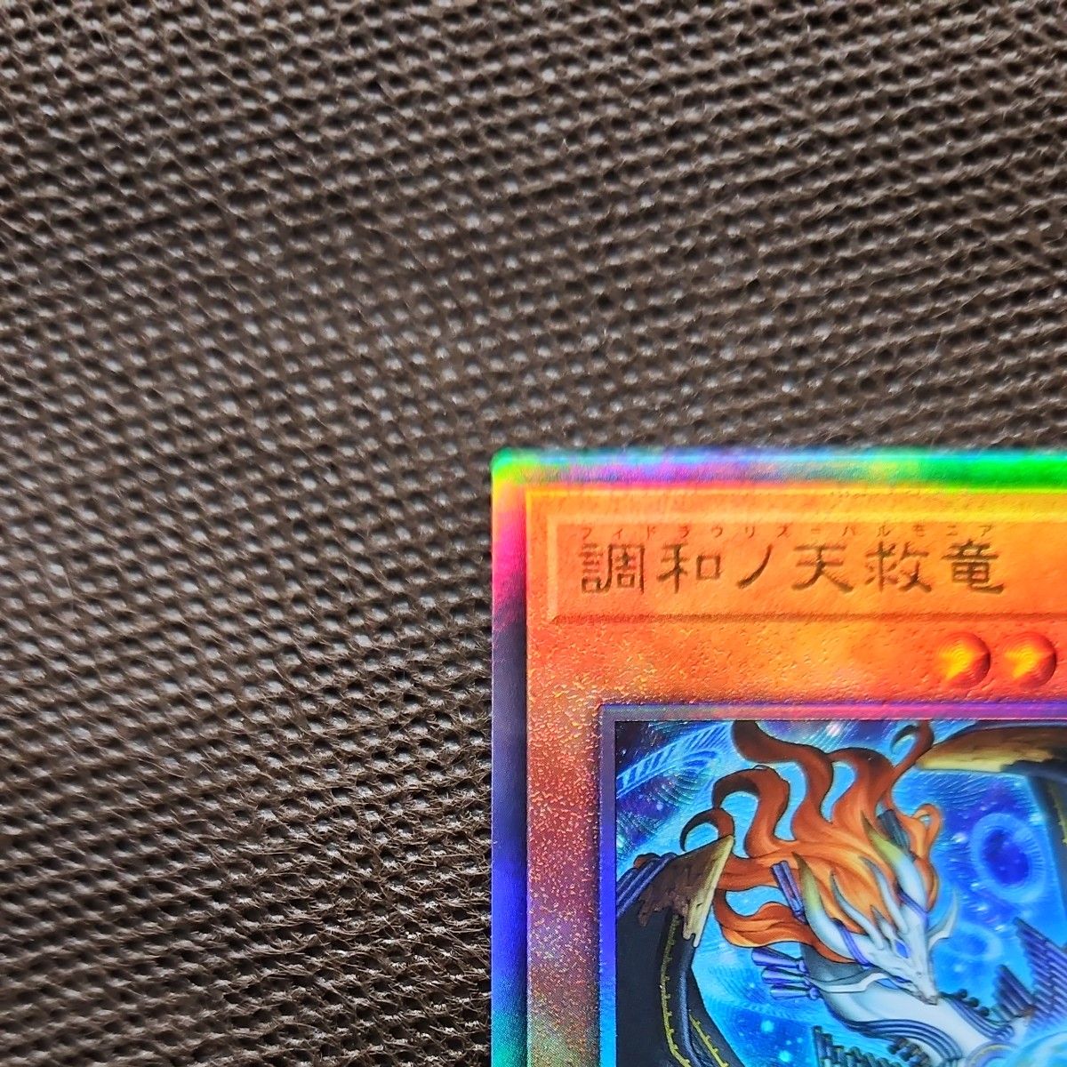 遊戯王 調和ノ天救竜 レリーフ BLAZING DOMINION アルティメットレア