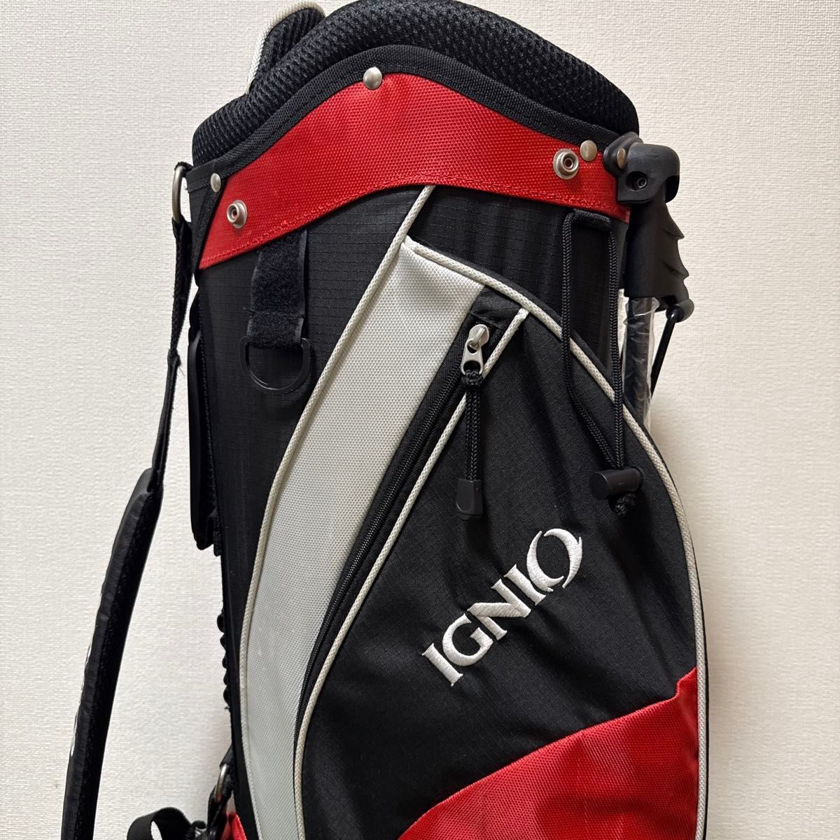 IGNIO イグニオ キャディバッグ スタンド式 軽量 9型 ゴルフバッグ