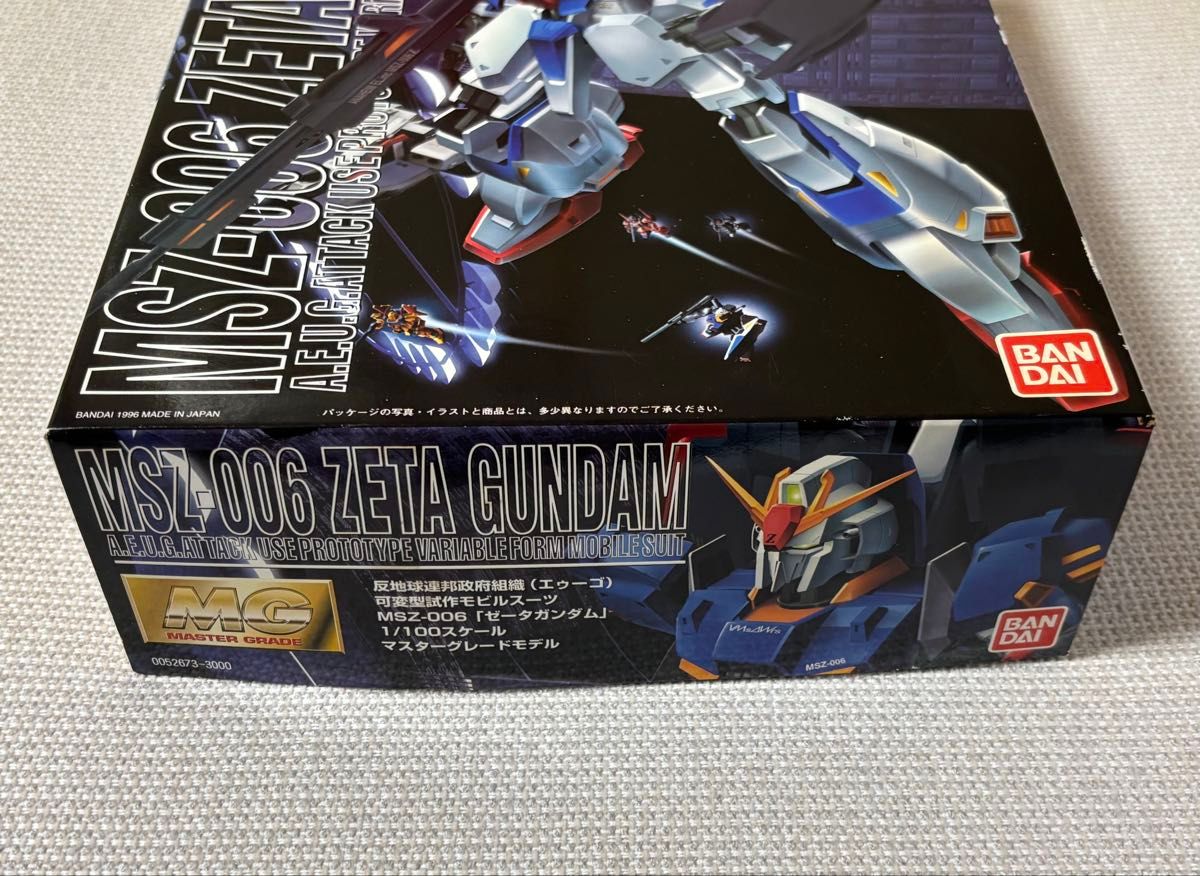 MSZ-006C1 mg 1/100 Sガンダム、ゼータプラス 素組み ジャンク