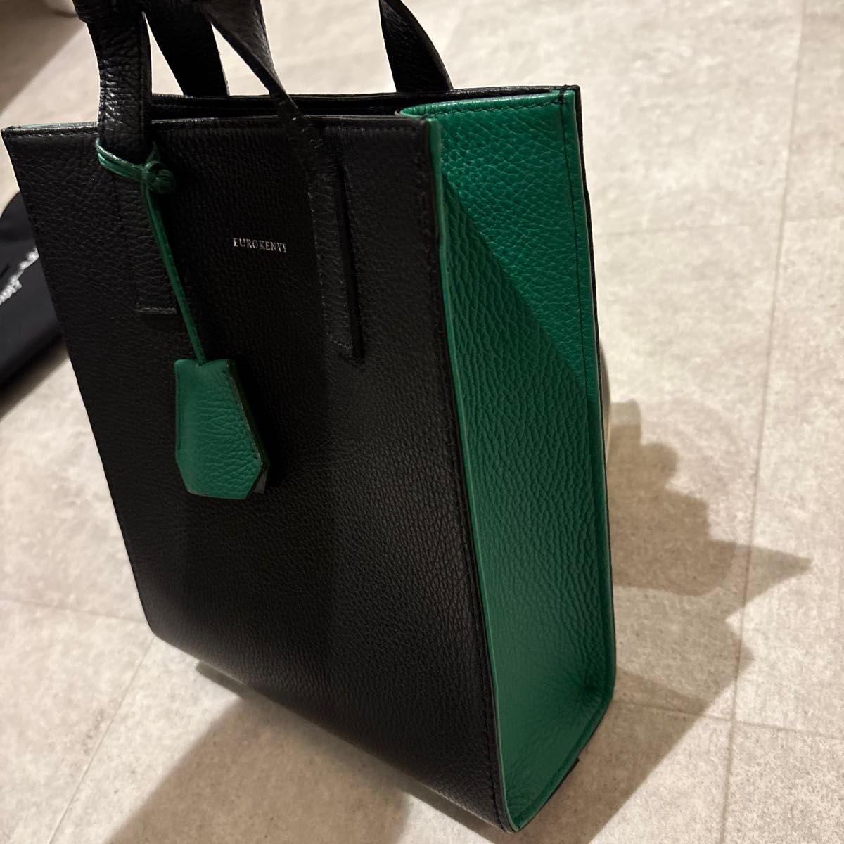 EUROKENVY レザーミニトートバック ユーロケンビー 美品 トートバッグ