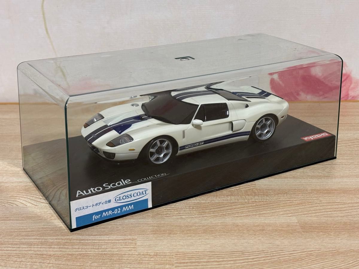 送料無料 京商 ミニッツレーサー フォード GT ホワイト オートスケール