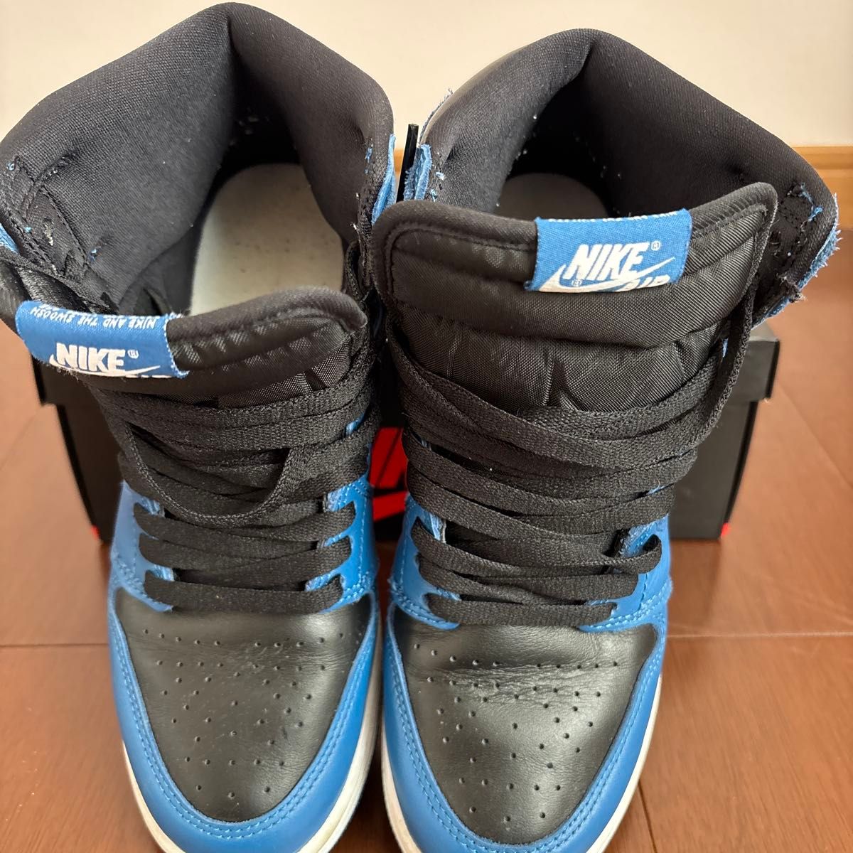 ジュニアジョーダン1 ダークマリナブルー25cm AIR JORDAN NIKE｜Yahoo