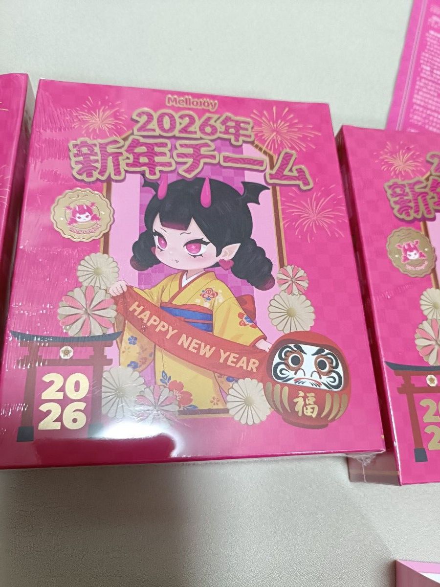 メロジョイ Mellojoy 新年チーム 未開封シュリンクつき 3箱 備品セット