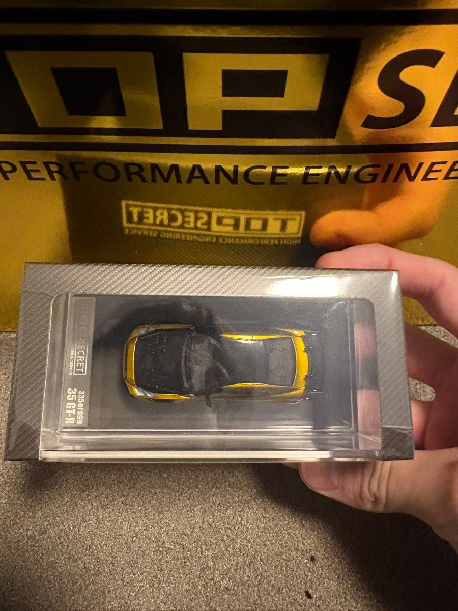 TOP SECRET トップシークレット GT-R R35 INNO ミニカー 999台限定