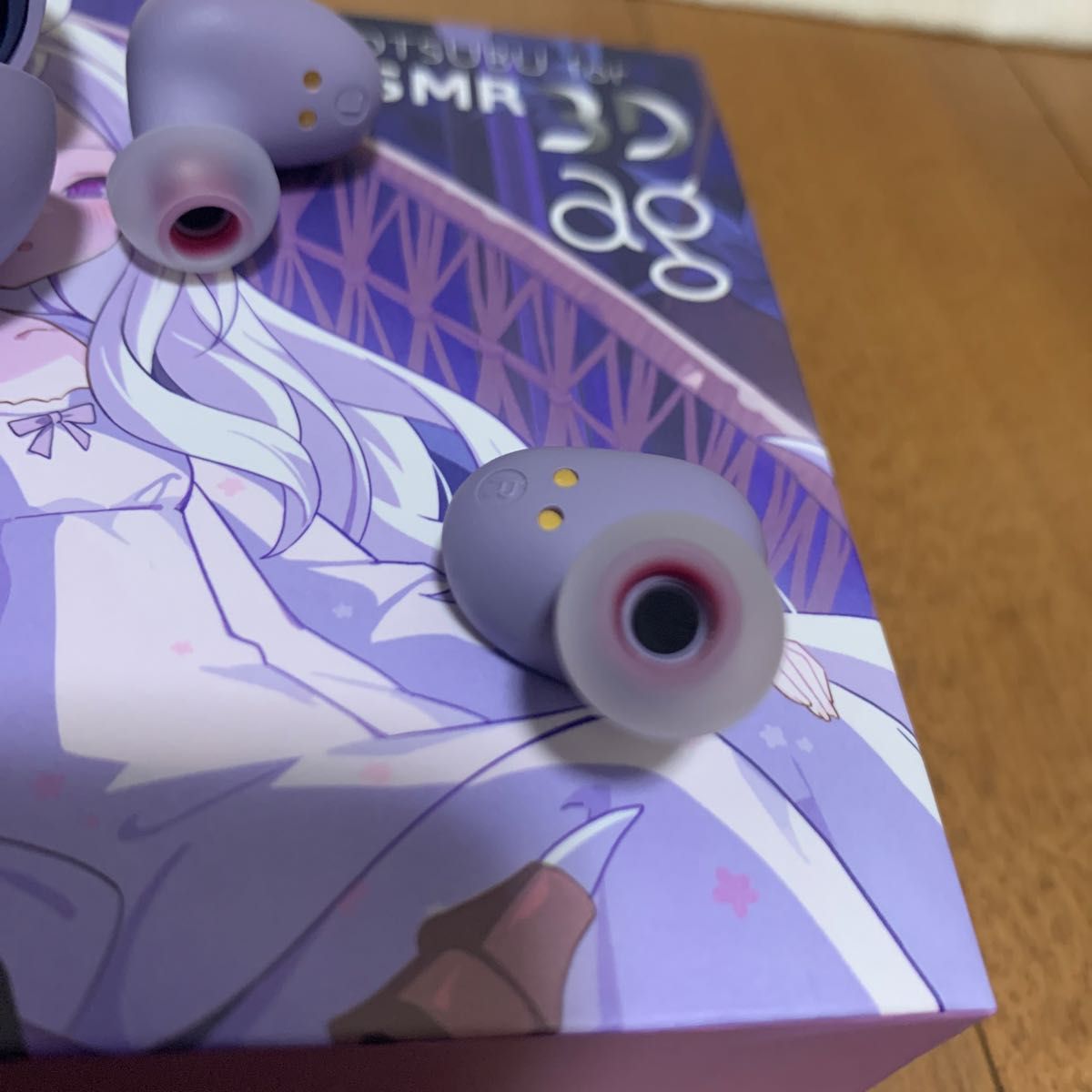Blue Archive COTSUBU for ASMR 3D ヒナ イヤホン ケース ブルー