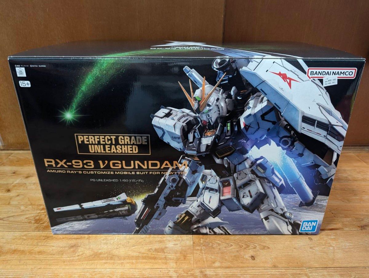 即日発送 PG UNLEASHED 1/60 νガンダム LEDユニット無し ニュー